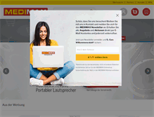Tablet Screenshot of medimax.de